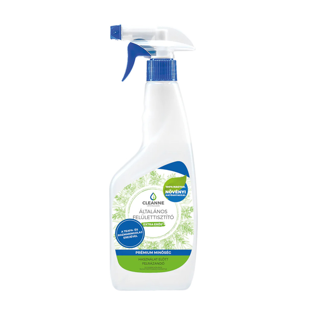 Image of Általános felülettisztító extra erős szórófejes 500 ml teafaolajjal Cleanne_Környezetbarát