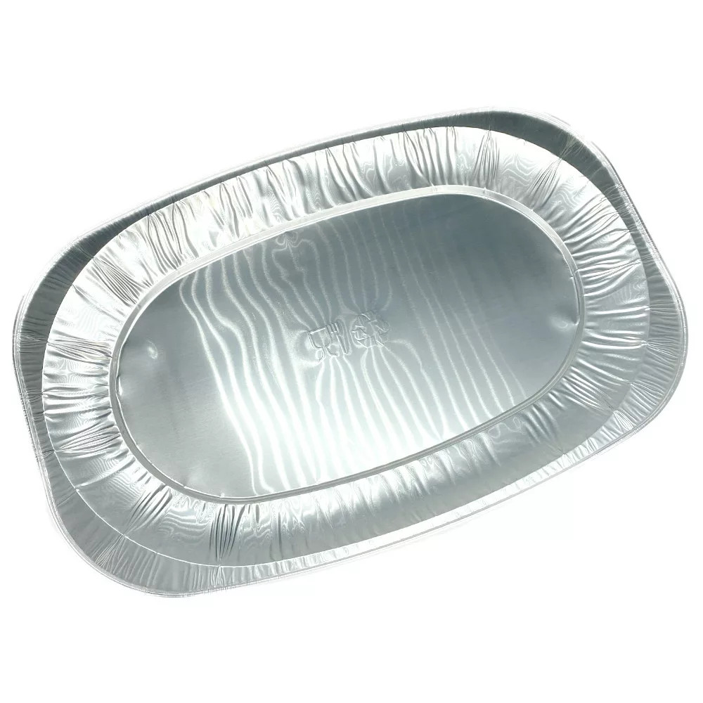 Image of Alu tálca hidegtálas ovális 54,5 x 36 cm 50 db/csomag