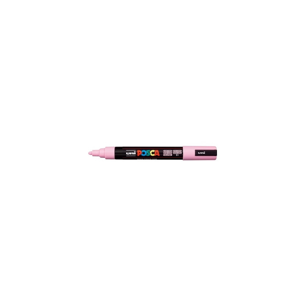 Dekormarker 1,8-2,5mm, Uni Posca PC-5M világos rózsaszín