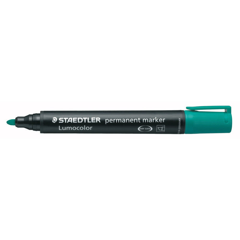 Image of Alkoholos marker 2-5mm, vágott hegyű, Lumocolor 352 Staedtler zöld