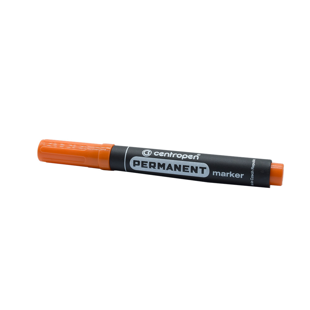Image of Alkoholos marker 2,5mm, kerek hegyű, Centropen 8566, narancs