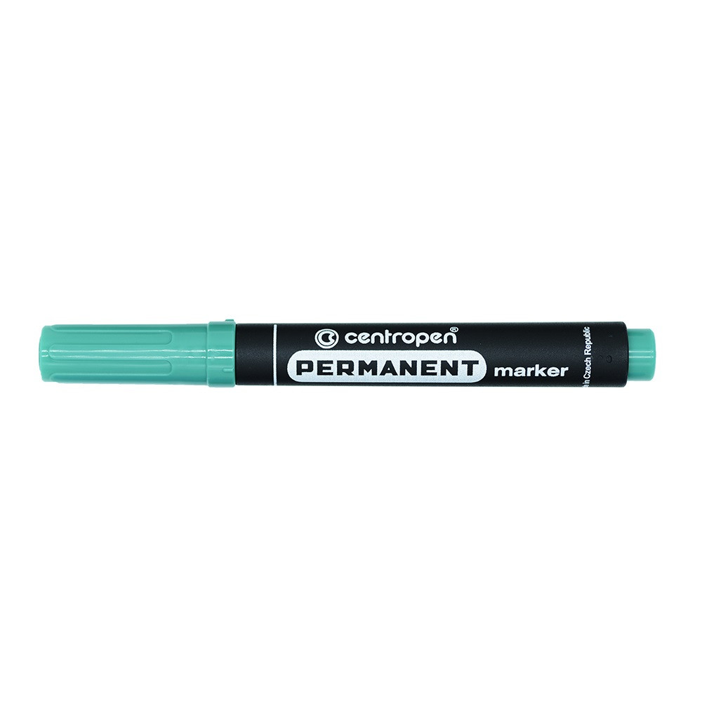 Image of Alkoholos marker 2,5mm, kerek hegyű, Centropen 8566, zöld