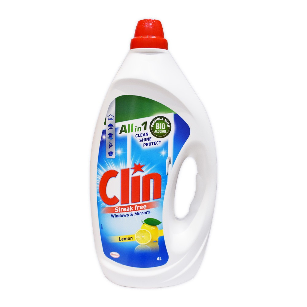 Image of Ablaktisztító utántöltő 4 liter Professional W&amp;G Clin lemon