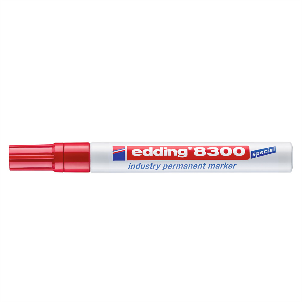 Image of Alkoholos permanent marker 8300 ipari Edding piros