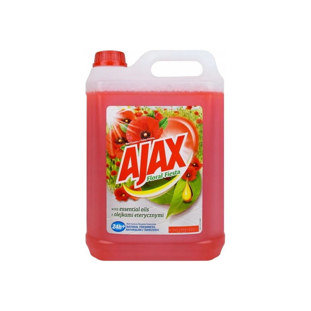 Image of Általános tisztítószer 5 liter Ajax Flora Fiesta Red Flowers