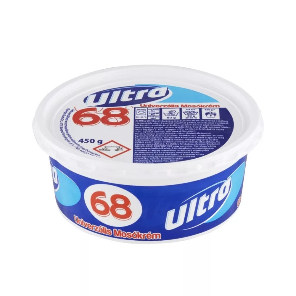 Image of Áztató- és mosókrém 450 g Ultra 68