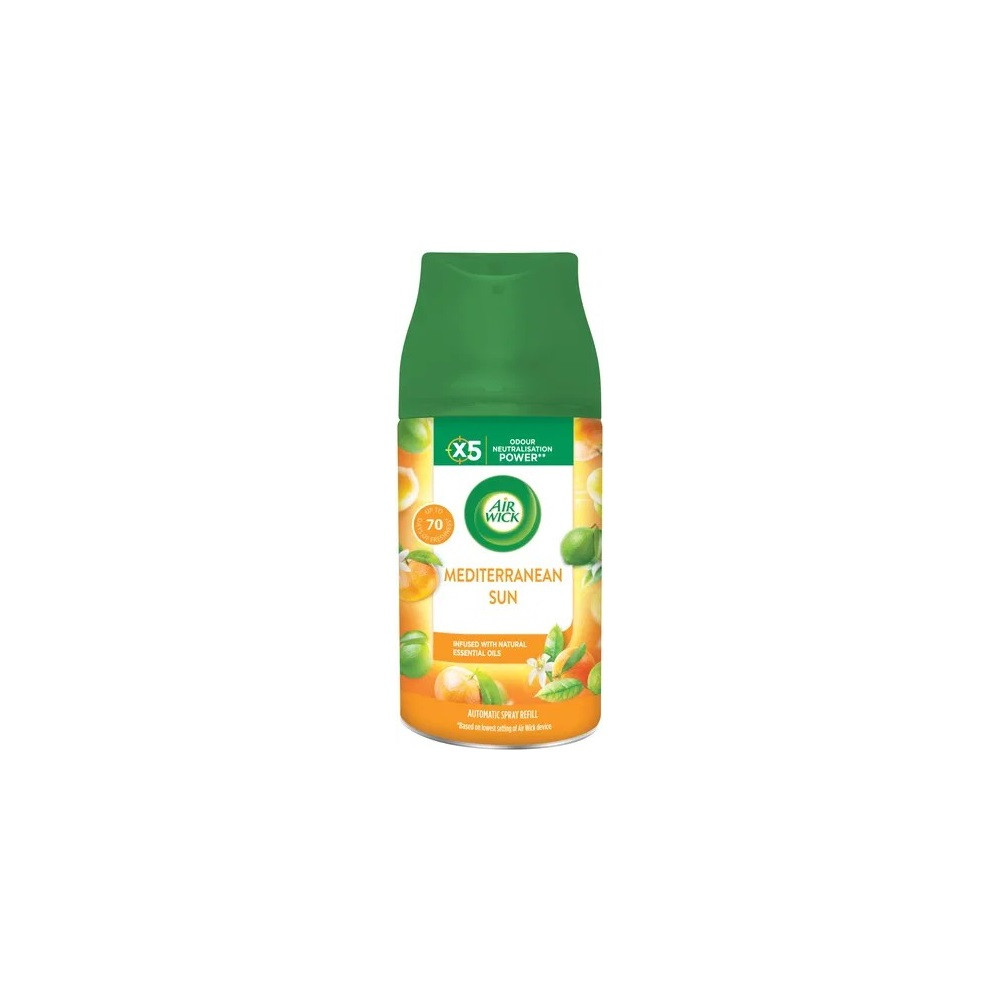 Image of Légfrissítő spray utántöltő 250 ml AirWick Freshmatic Mediterrán Summer
