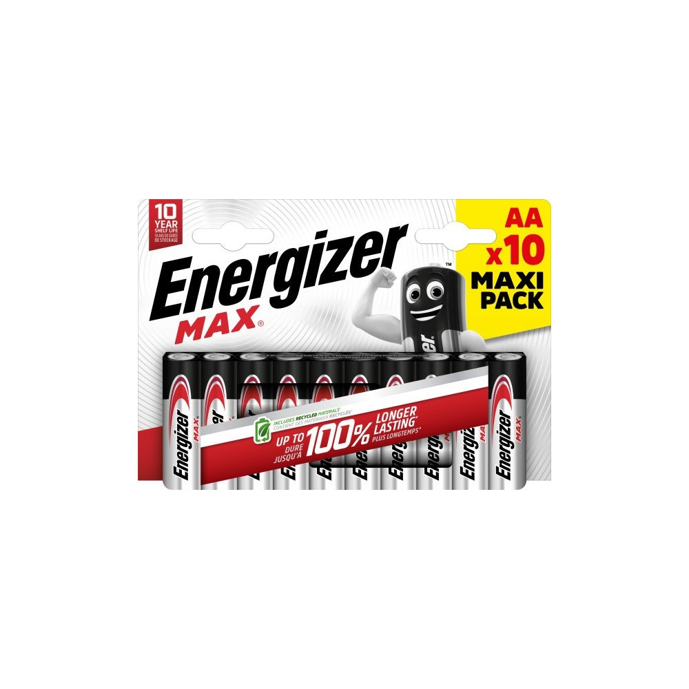 Image of Elem AA ceruza LR06 Max 10 db/csomag, Energizer