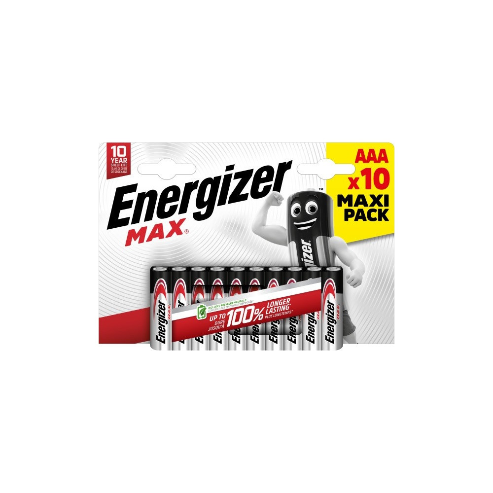 Image of Elem AAA mikro LR03 Max 10 db/csomag, Energizer