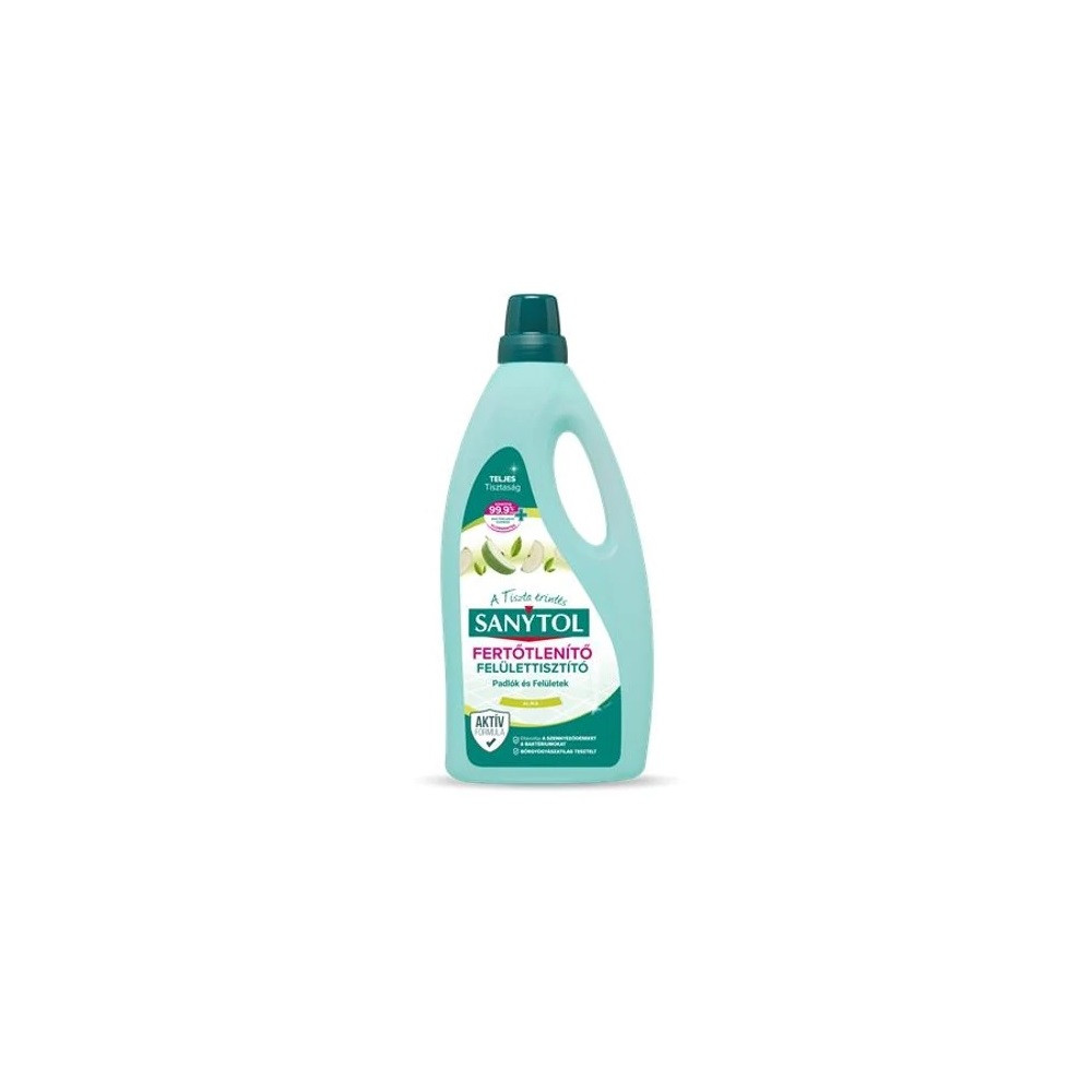 Image of Fertőtlenítő hatású tisztítószer 1 liter Sanytol alma