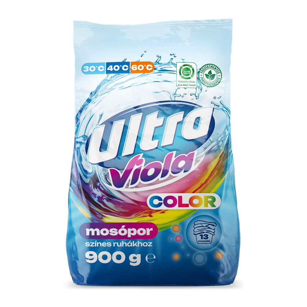 Image of Mosópor 900 g (13 mosás) színes ruhákhoz Ultra Viola color