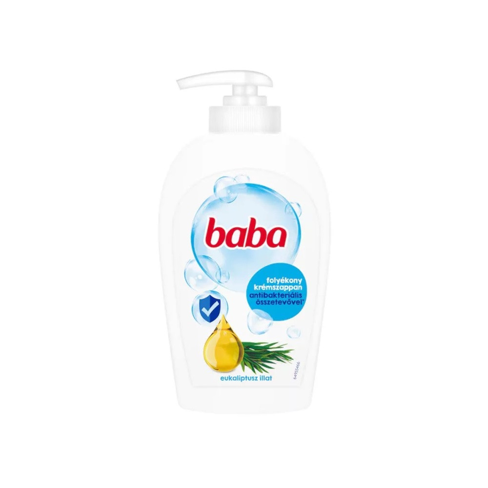 Image of Folyékony szappan pumpás 250 ml Baba Antibakteriális Eukaliptusz