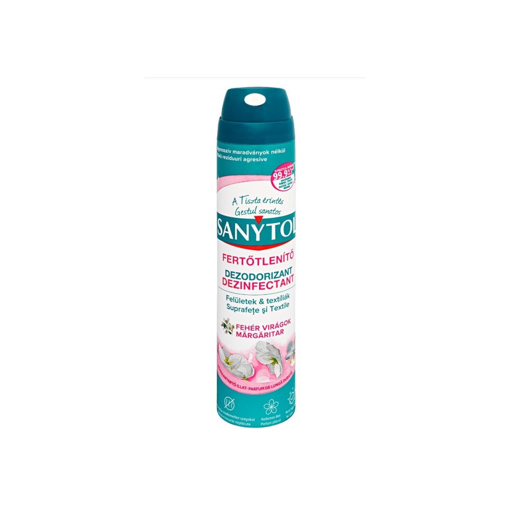 Image of Fertőtlenítő légfrissítő 300 ml aerosol Sanytol Virág