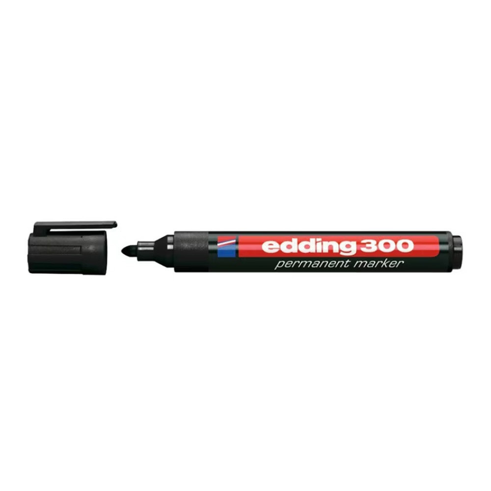 Image of Alkoholos marker 1,5-3mm, kerek Edding 300 fekete
