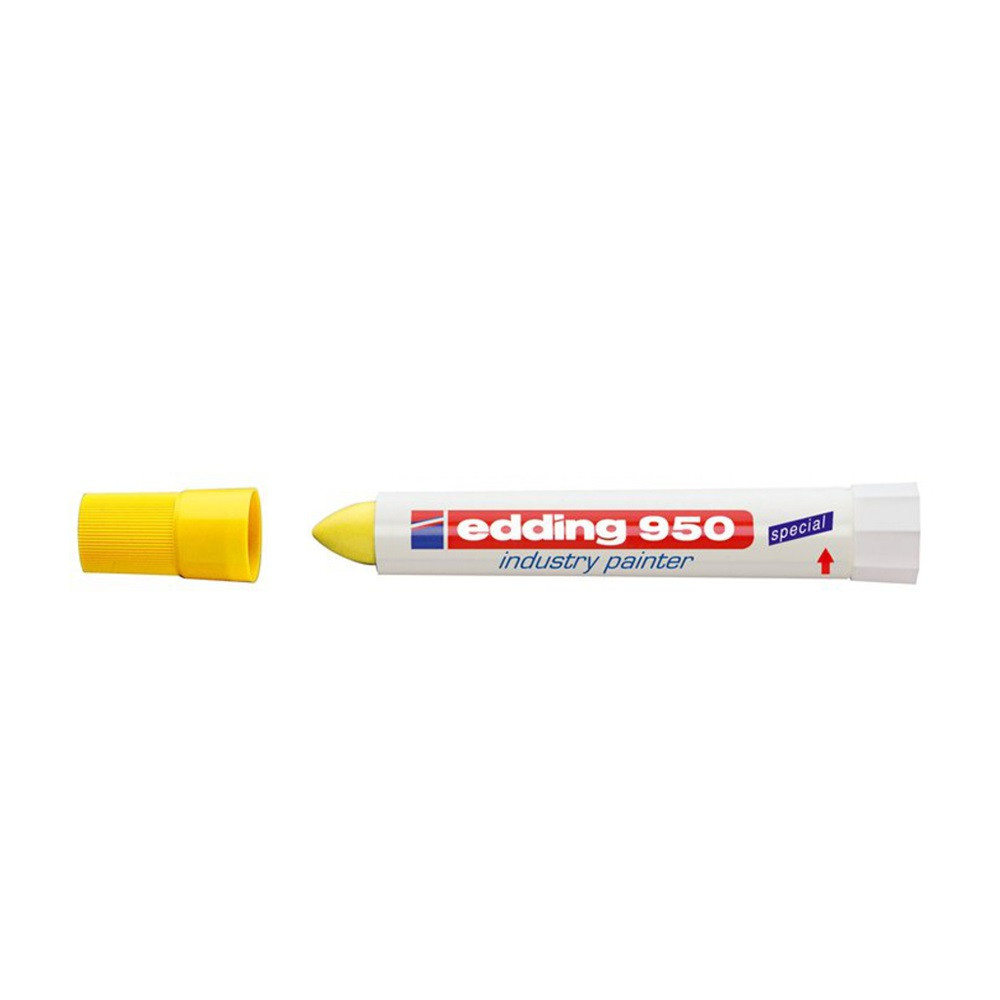 Image of Alkoholos jelölő marker 10mm, kúpos Edding 950 sárga