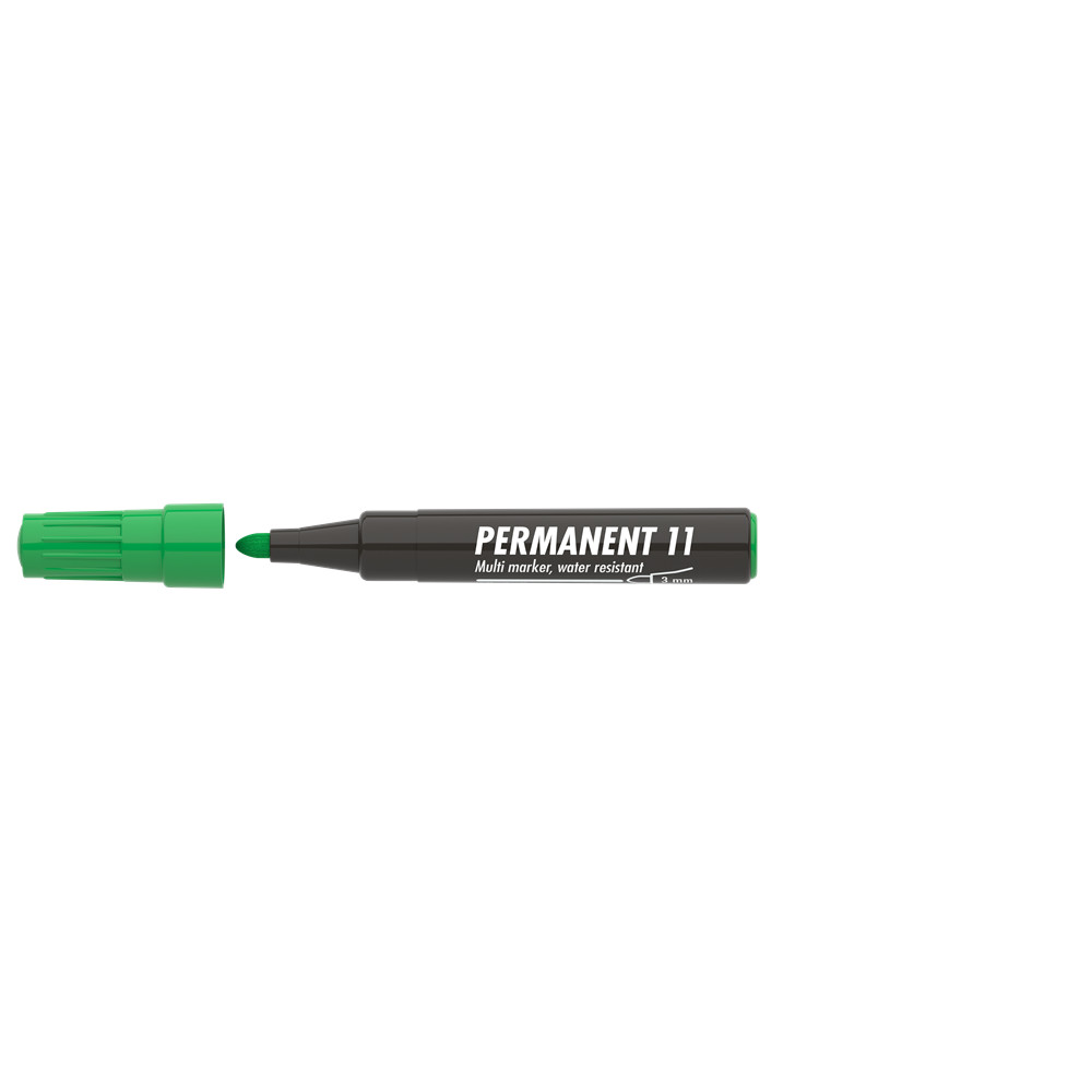 Image of Alkoholos marker 3mm, kerek Ico 11 zöld