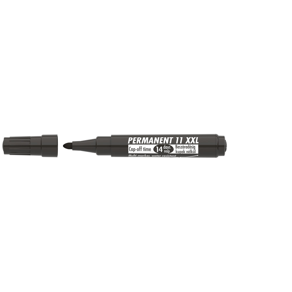 Image of Alkoholos marker 3mm, kerek Ico 11XXL fekete