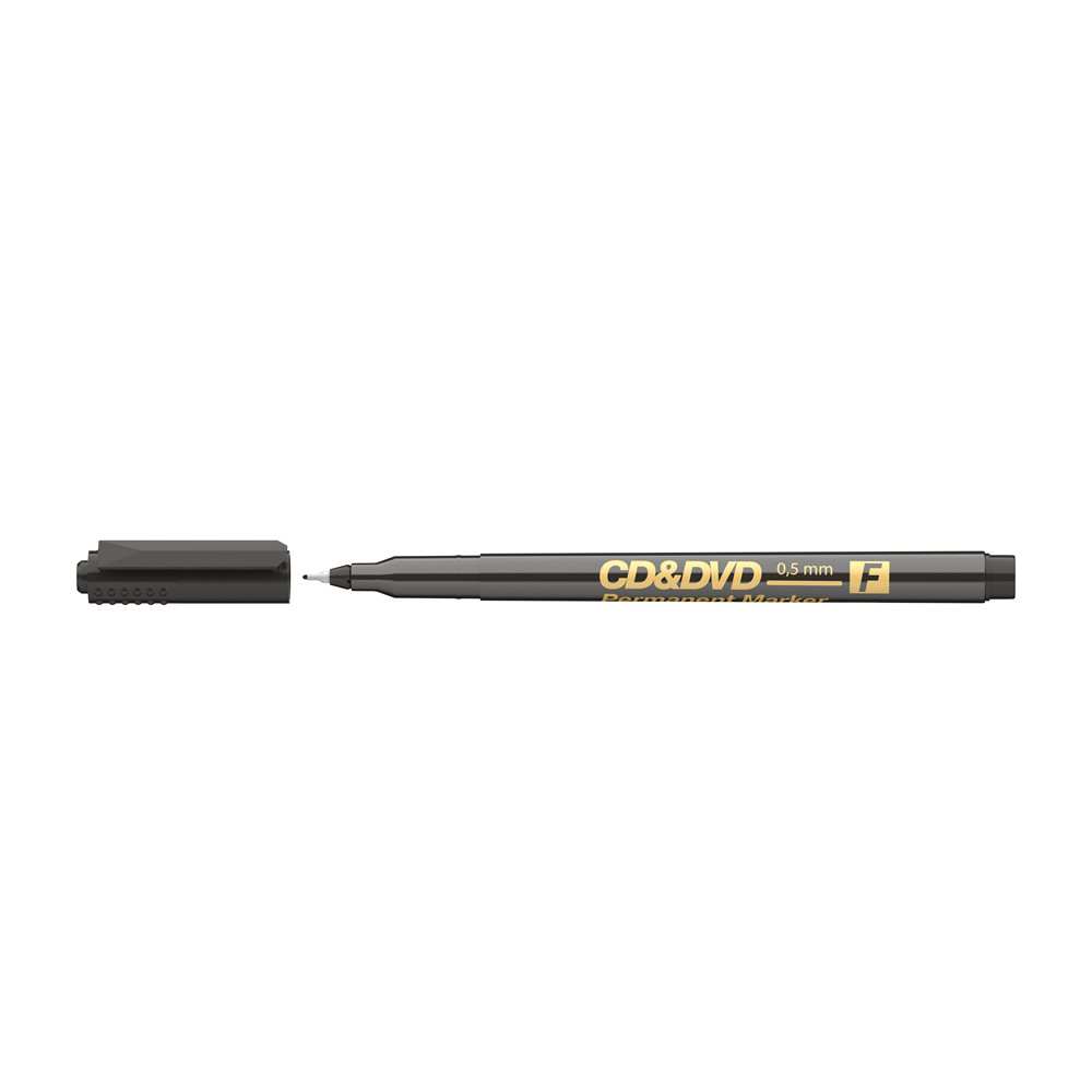 Image of Alkoholos marker 0,5mm, CD/DVD F Ico, fekete