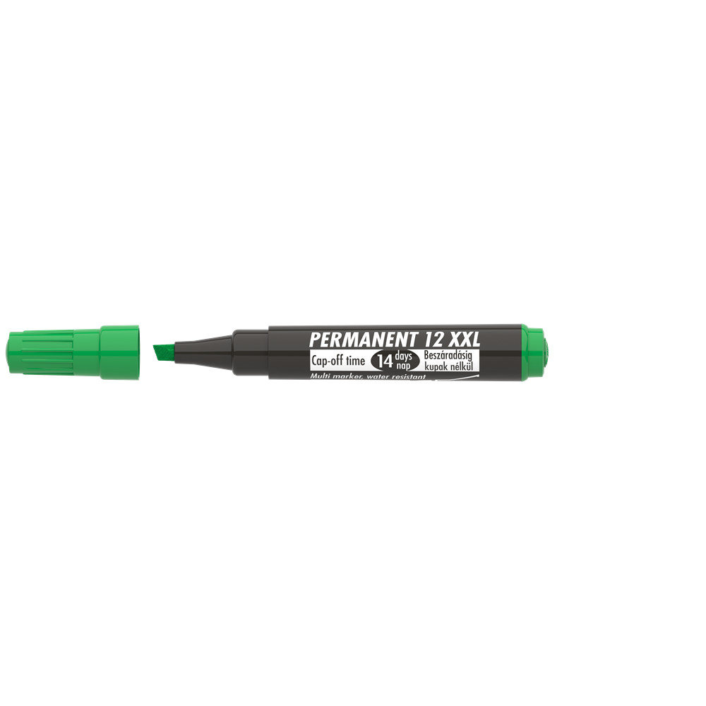 Image of Alkoholos marker 1-4mm, vágott Ico 12XXL zöld