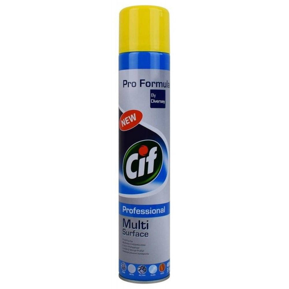 Image of Felülettisztító általános aerosol 400 ml Multi Surface Professional Cif