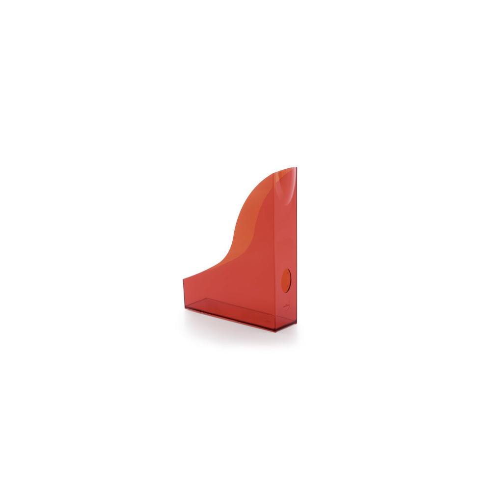 Image of Iratpapucs 7cm, Durable Basic, áttetsző piros