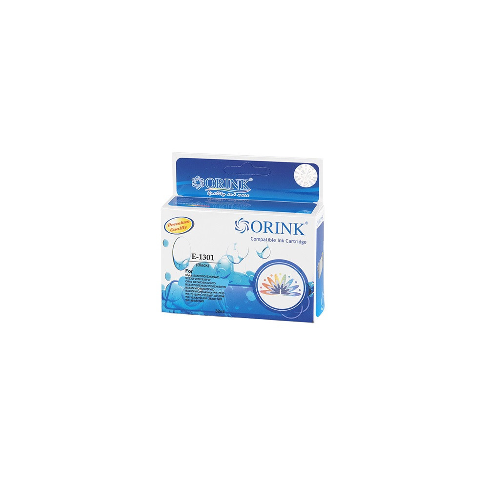 Epson T1301 tintapatron black ORINK Epson T1301 tintapatron black ORINK