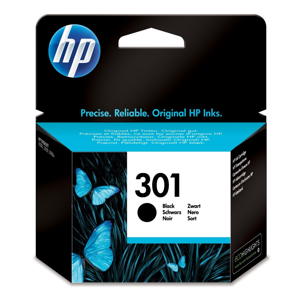 Image of Hp 301/CH561EE tintapatron black ORIGINAL