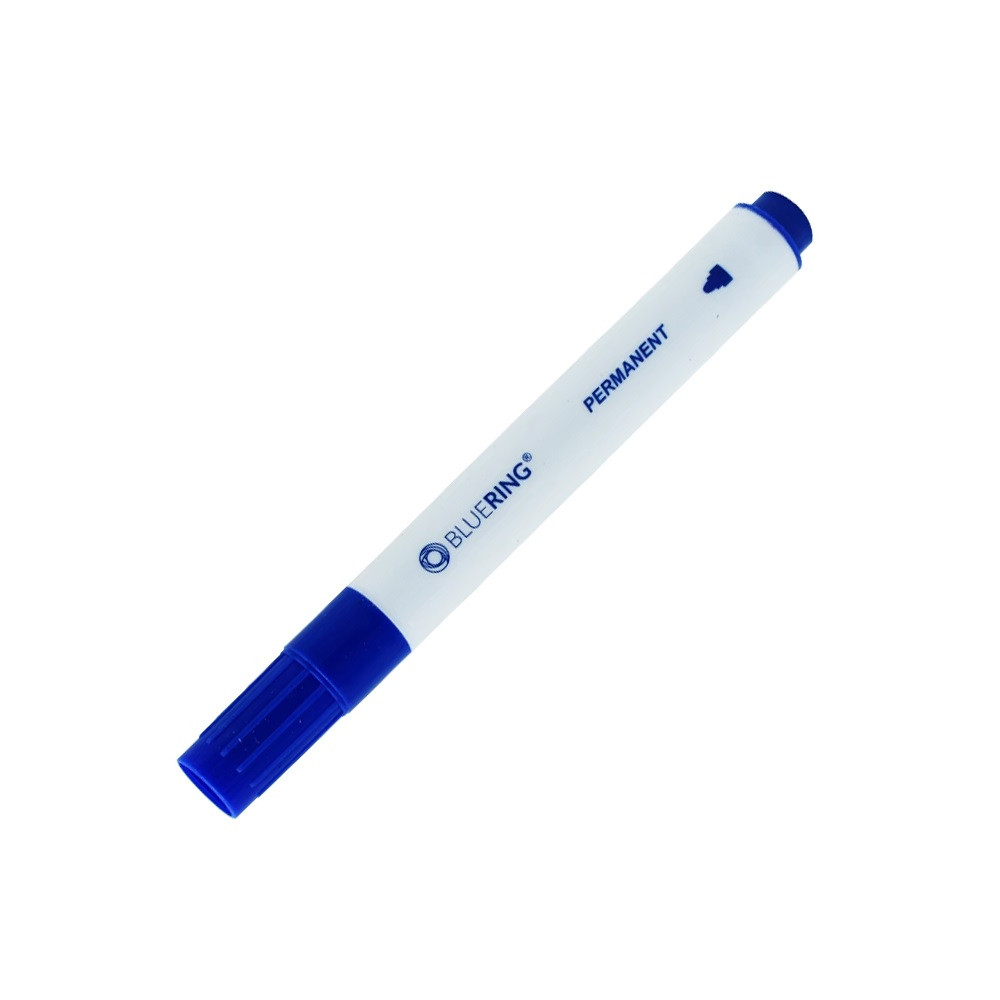 Image of Alkoholos marker 3mm, kerek végű Bluering® kék