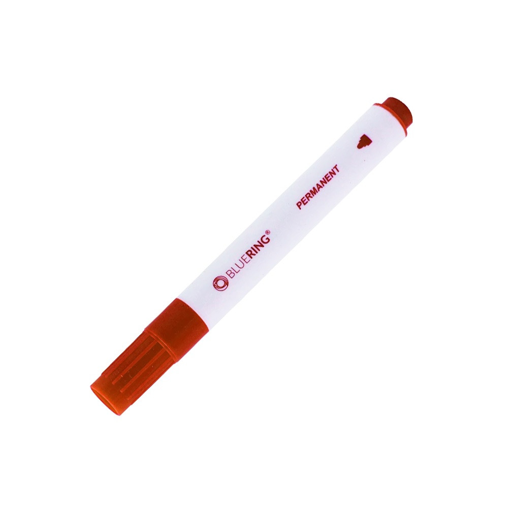 Image of Alkoholos marker 3mm, kerek végű Bluering® piros
