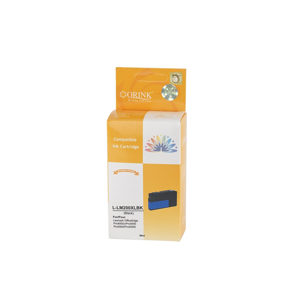 Lexmark 200XL tintapatron black ORINK