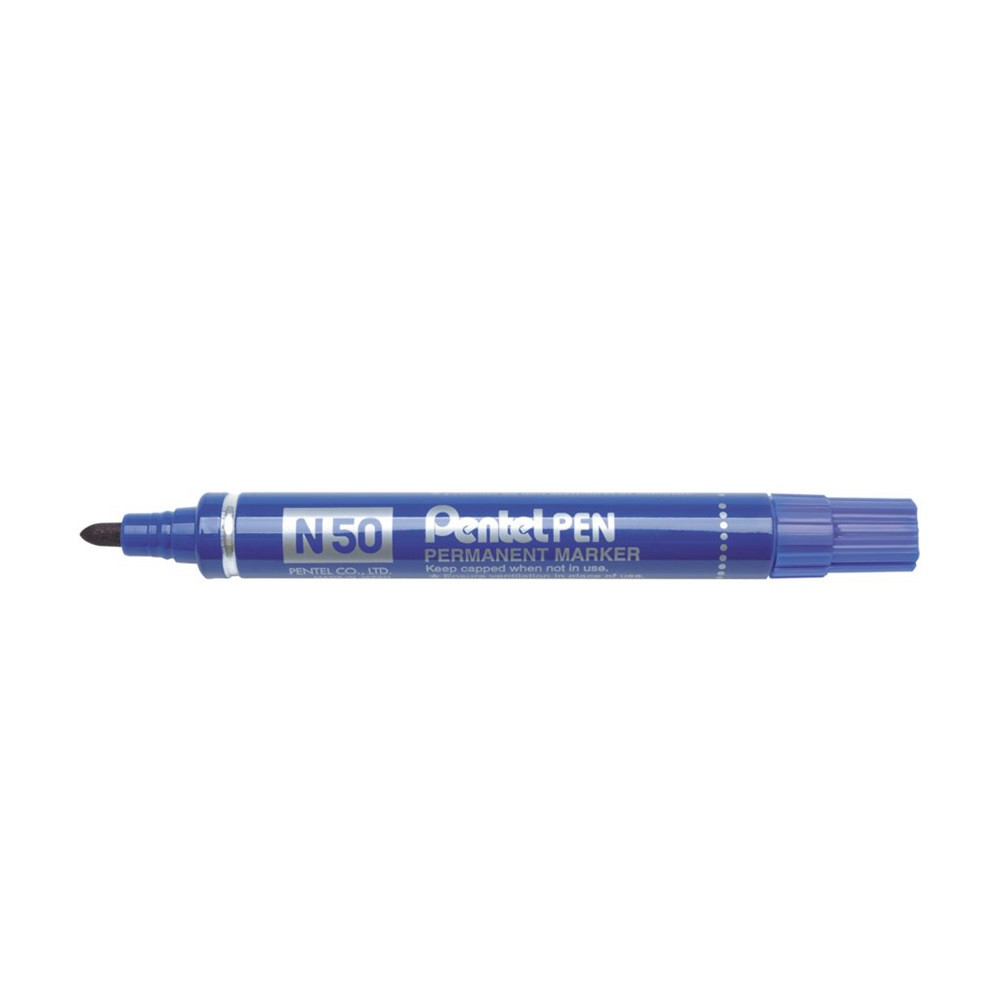 Image of Alkoholos marker fém testű 4,3mm kerek hegyű N50-CE Pentel Extreme kék