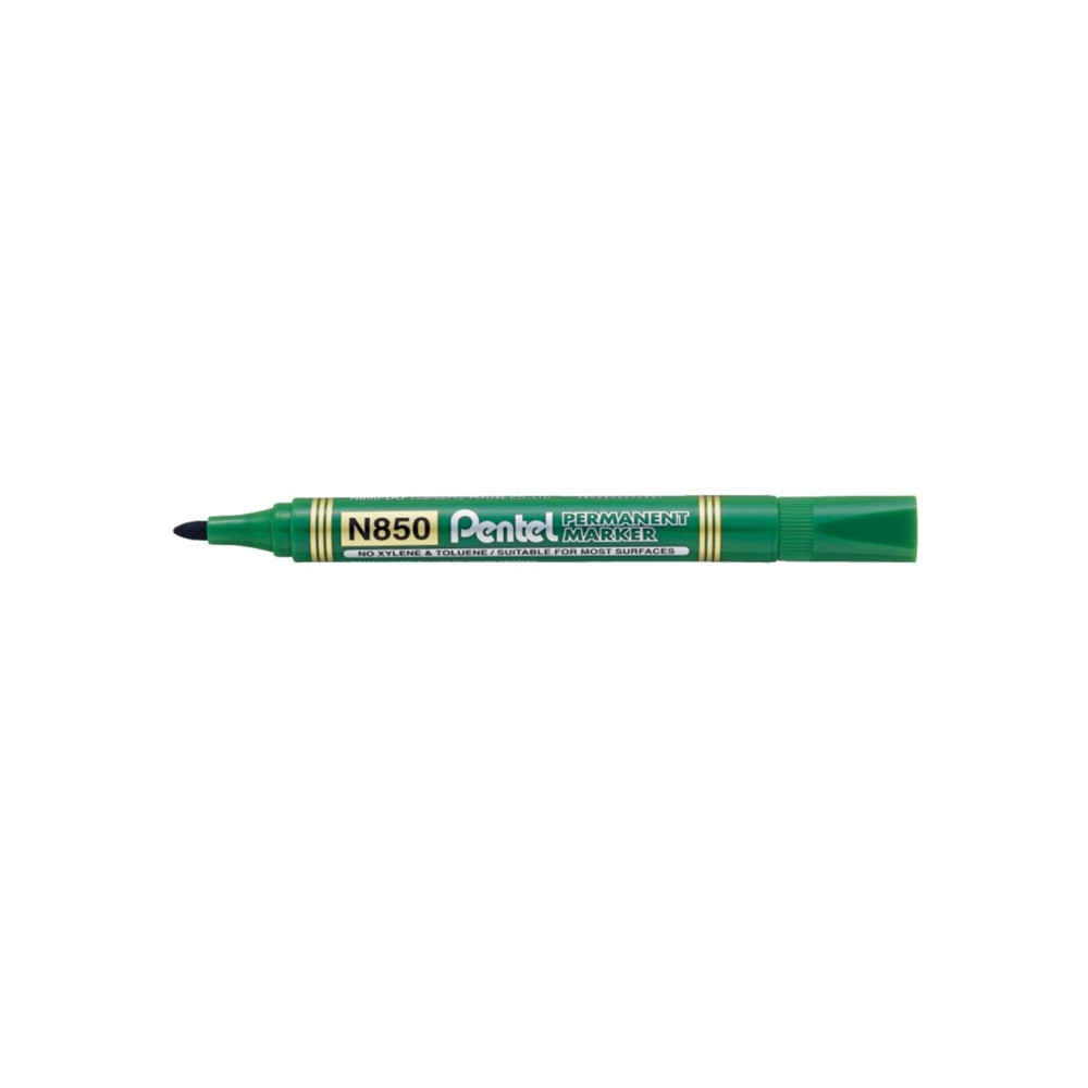 Image of Alkoholos marker 2,1mm kerek N850-DE Pentel zöld