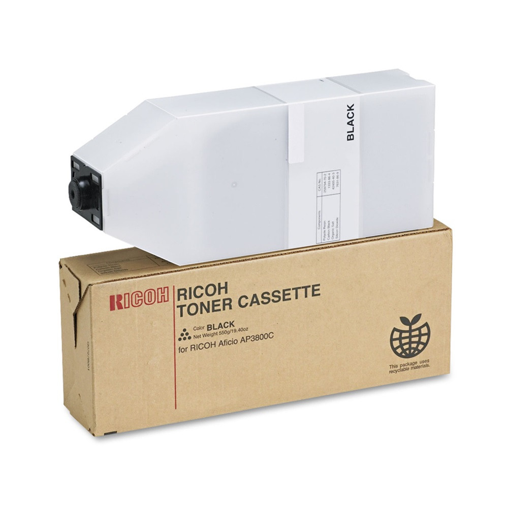 Image of Ricoh AP3800/TYPE105/205 toner black ORIGINAL