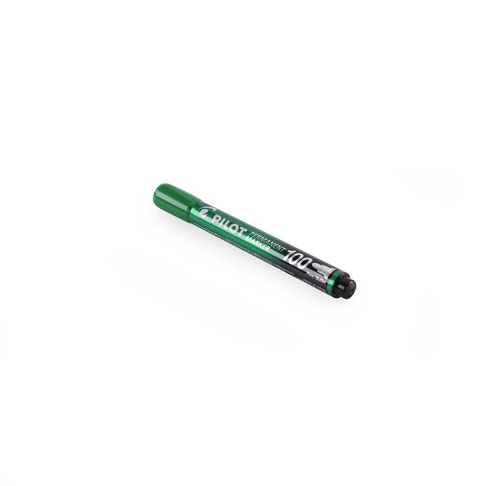 Image of Alkoholos marker 1mm, kerek hegyű, Pilot 100 zöld